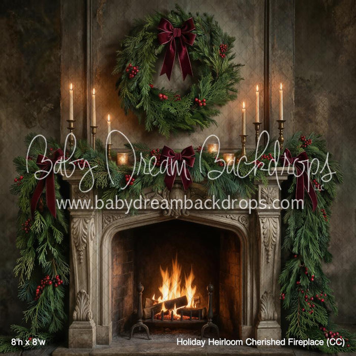 Holiday Heirloom Cherished Fireplace (CC)