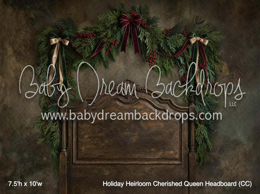 Holiday Heirloom Cherished Queen Headboard (CC)