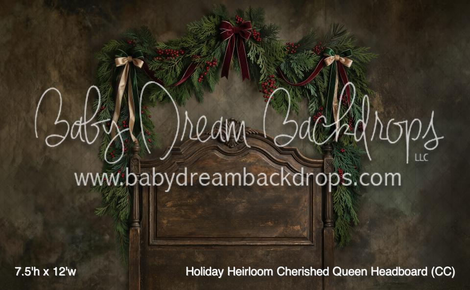 Holiday Heirloom Cherished Queen Headboard (CC)