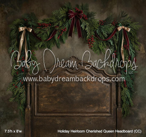 Holiday Heirloom Cherished Queen Headboard (CC)