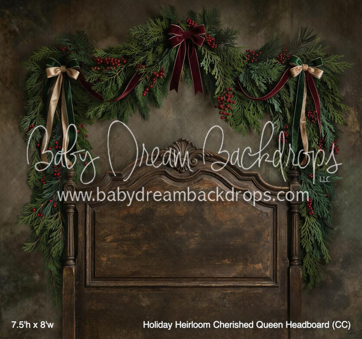 Holiday Heirloom Cherished Queen Headboard (CC)