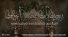 Holiday Heirloom Cherished Queen Headboard Trees (CC)