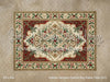 Holiday Heirloom Festive Rug Fabric Floor (CC)