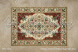 Holiday Heirloom Festive Rug Fabric Floor (CC)