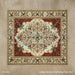 Holiday Heirloom Festive Rug Fabric Floor (CC)