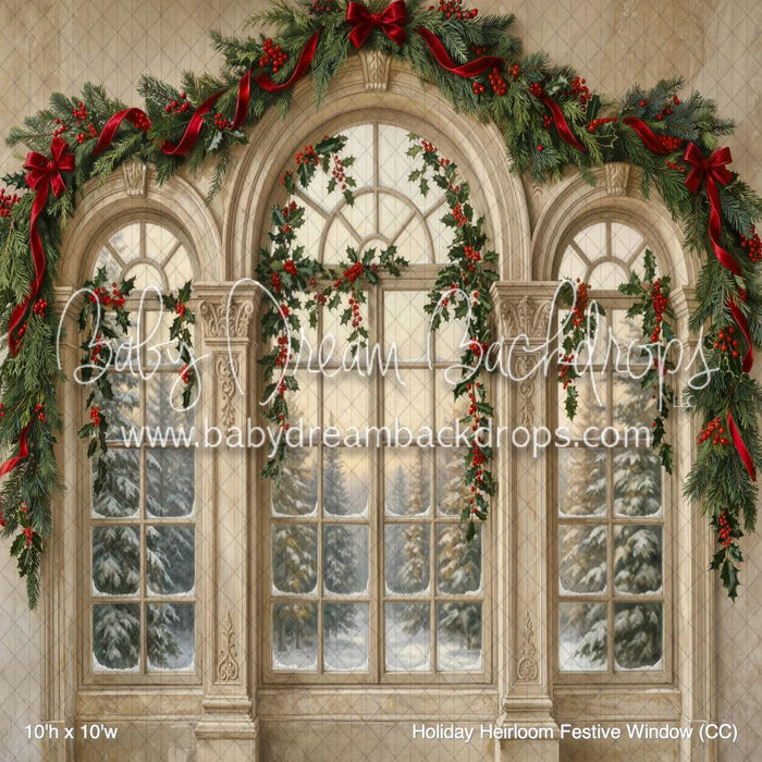 Holiday Heirloom Festive Window (CC)