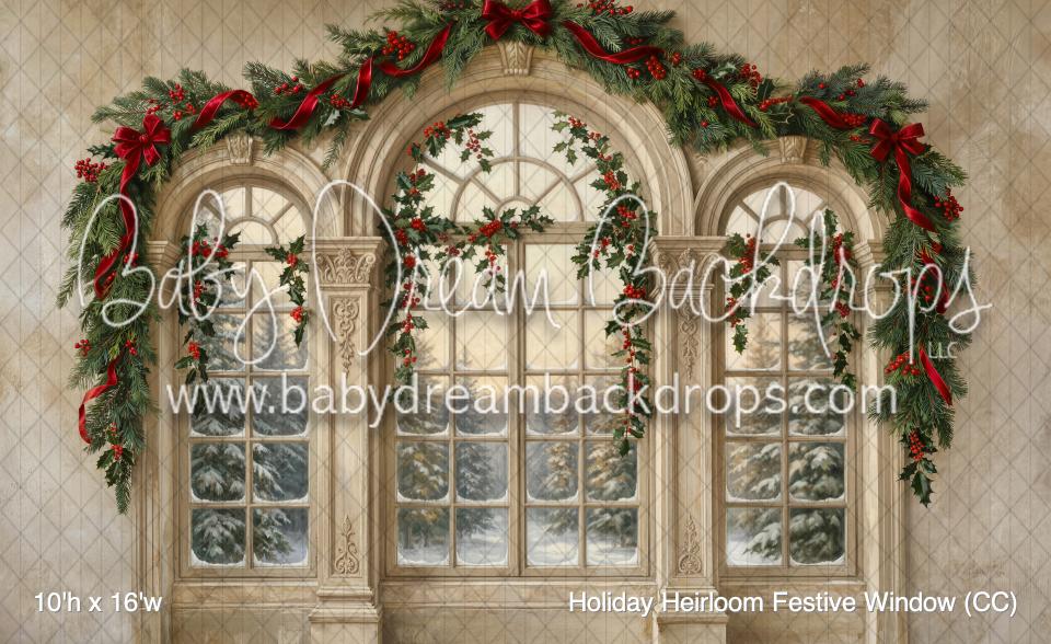Holiday Heirloom Festive Window (CC)