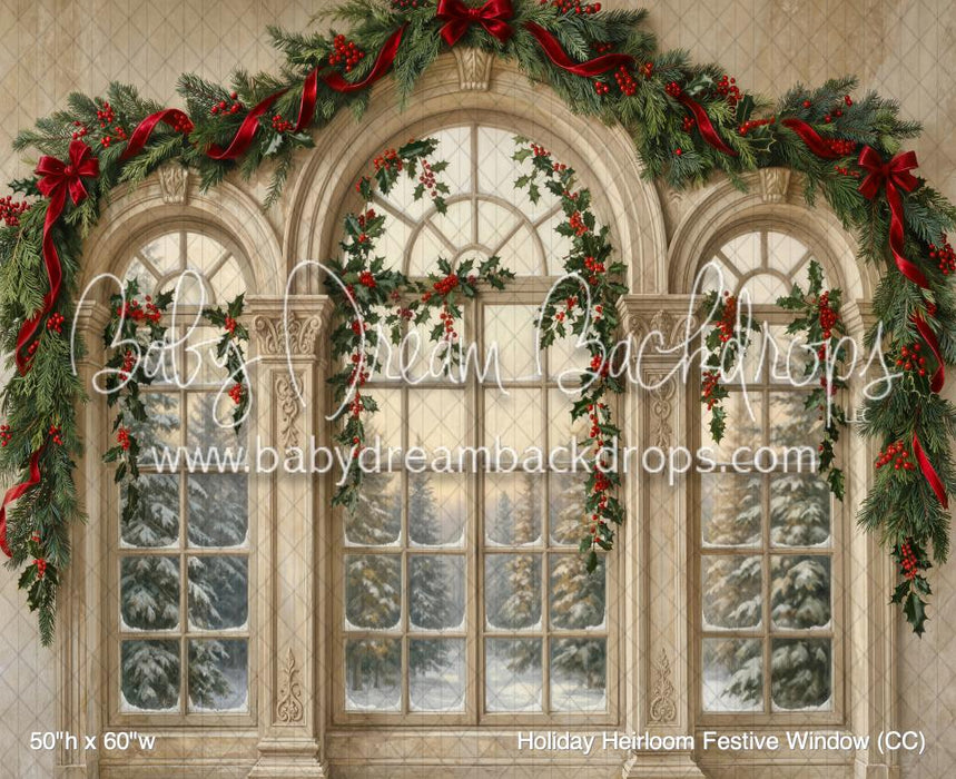 Holiday Heirloom Festive Window (CC)
