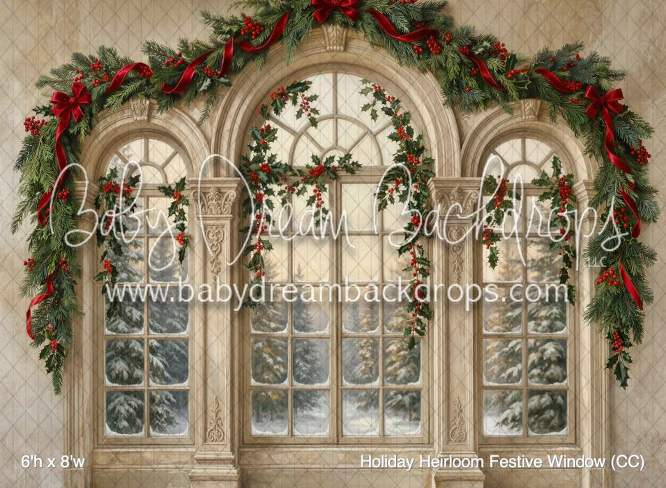 Holiday Heirloom Festive Window (CC)