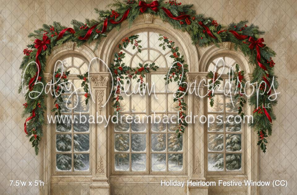 Holiday Heirloom Festive Window (CC)