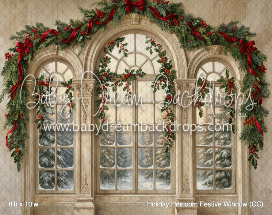 Holiday Heirloom Festive Window (CC)