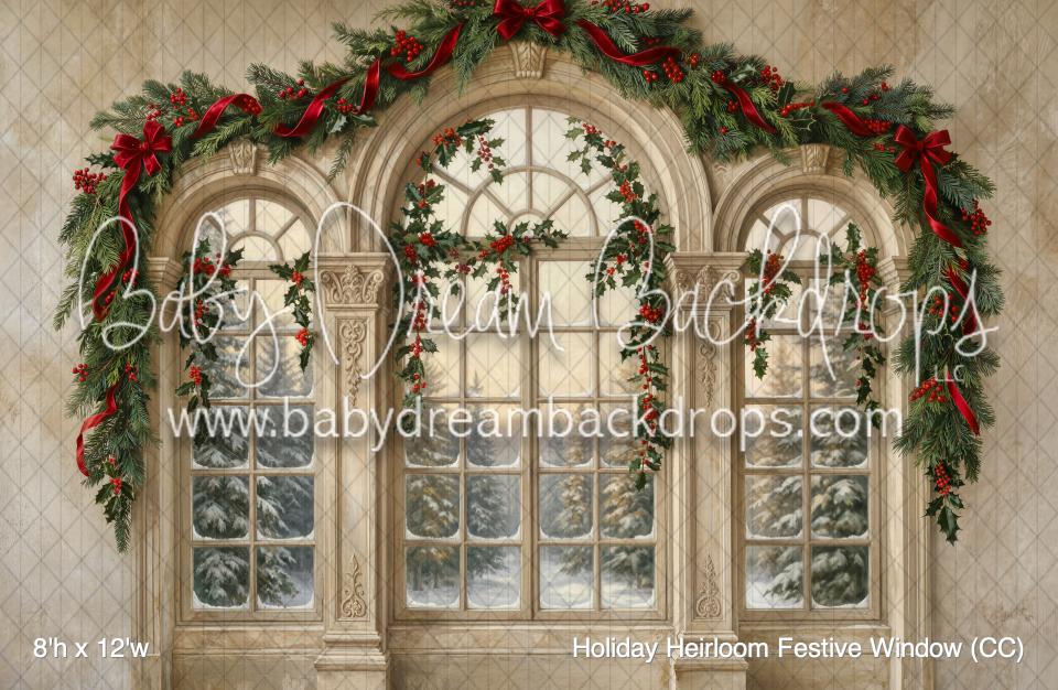 Holiday Heirloom Festive Window (CC)