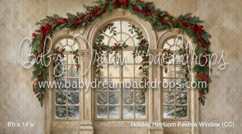 Holiday Heirloom Festive Window (CC)