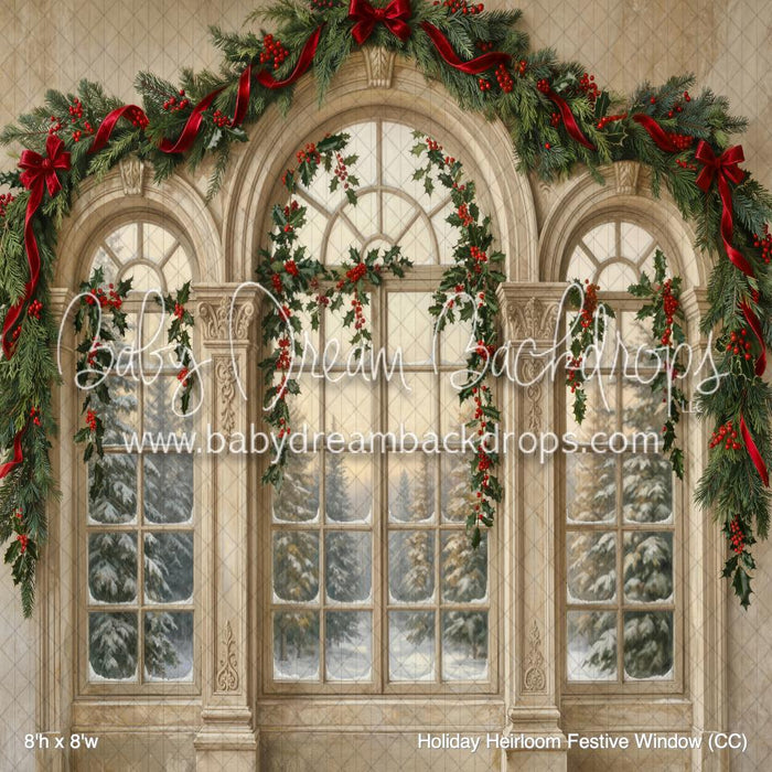 Holiday Heirloom Festive Window (CC)