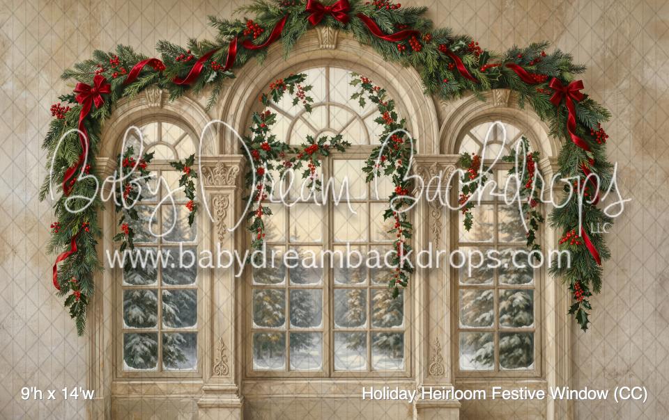 Holiday Heirloom Festive Window (CC)