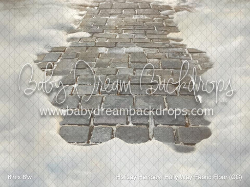 Holiday Heirloom Holly Way Fabric Floor (CC)