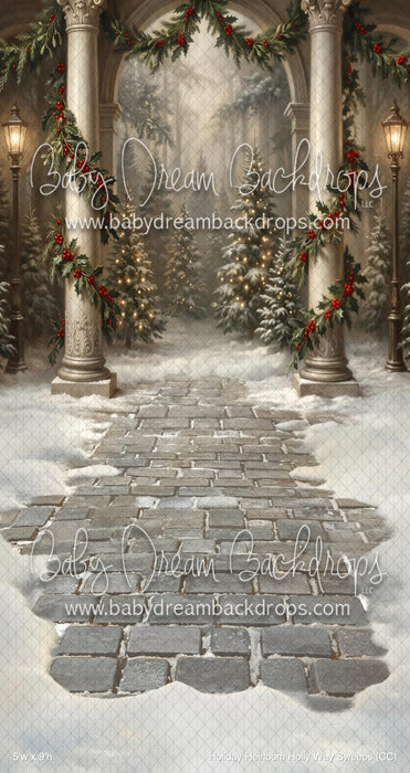 Holiday Heirloom Holly Way Sweeps (CC)
