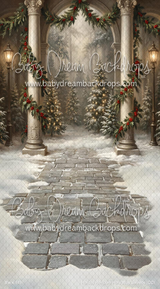 Holiday Heirloom Holly Way Sweeps (CC)