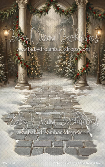 Holiday Heirloom Holly Way Sweeps (CC)