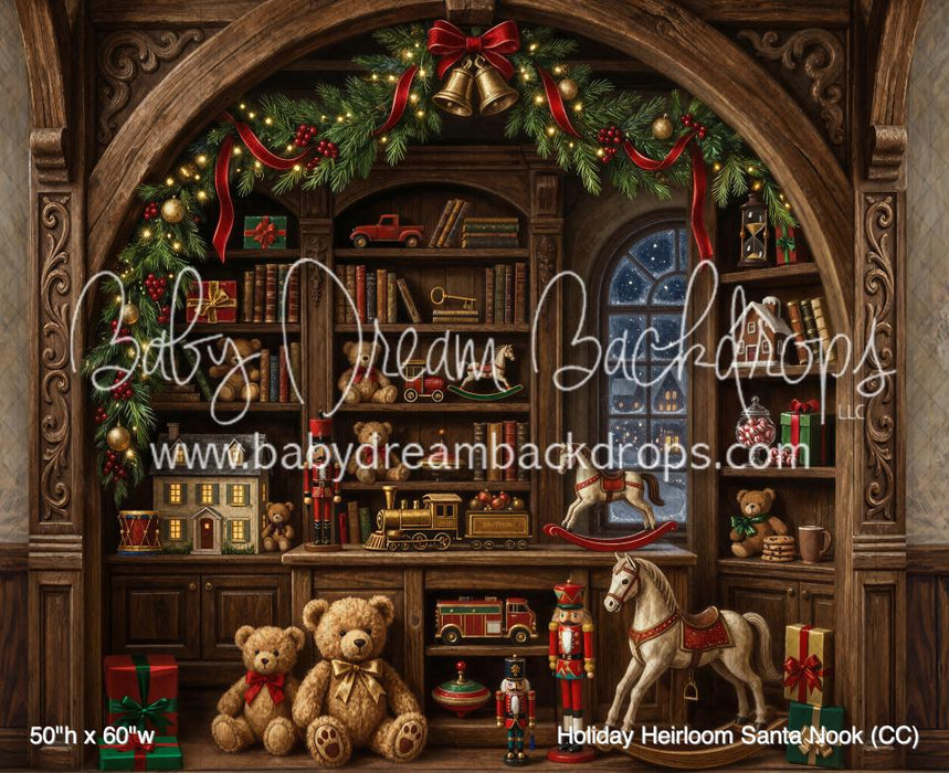 Holiday Heirloom Santa Nook (CC)