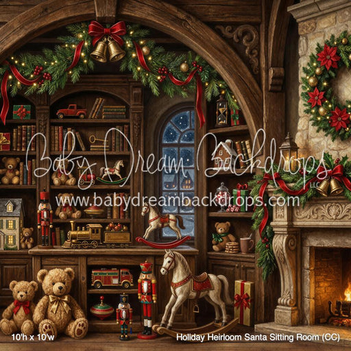 Holiday Heirloom Santa Sitting Room (CC)