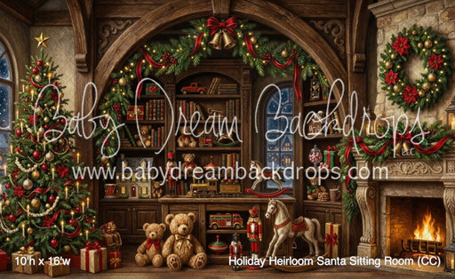 Holiday Heirloom Santa Sitting Room (CC)