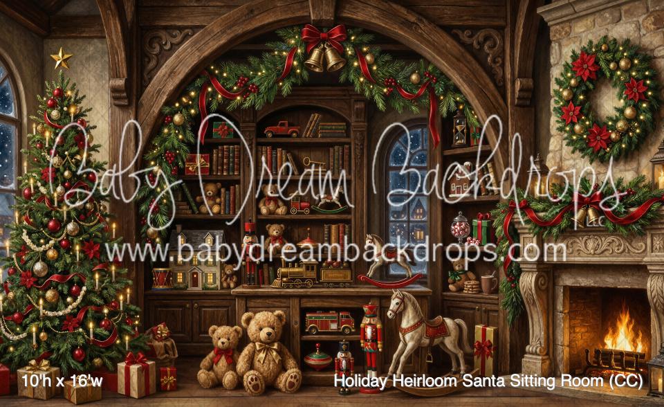 Holiday Heirloom Santa Sitting Room (CC)
