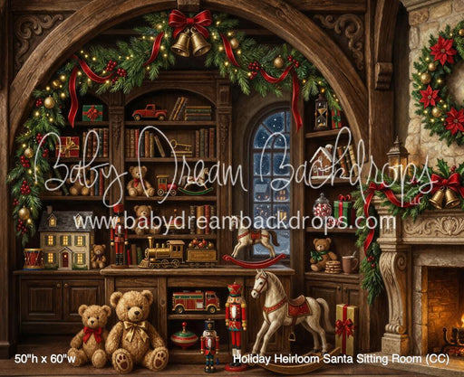 Holiday Heirloom Santa Sitting Room (CC)