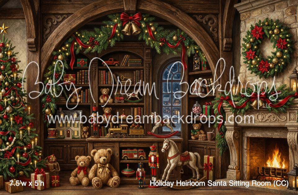 Holiday Heirloom Santa Sitting Room (CC)