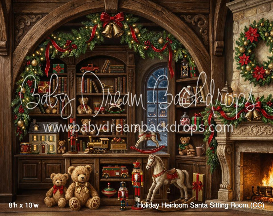 Holiday Heirloom Santa Sitting Room (CC)