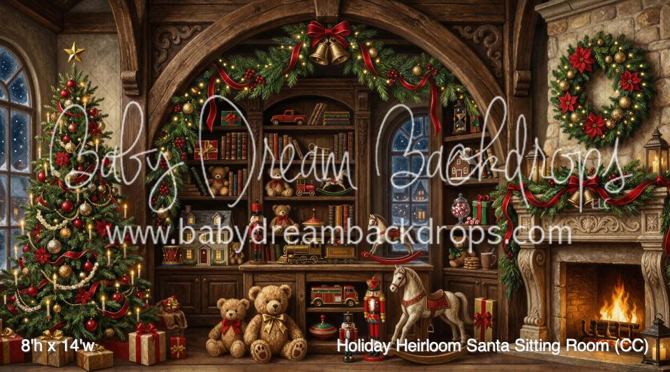 Holiday Heirloom Santa Sitting Room (CC)
