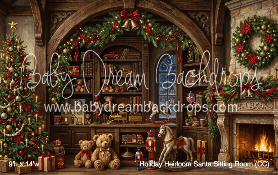 Holiday Heirloom Santa Sitting Room (CC)