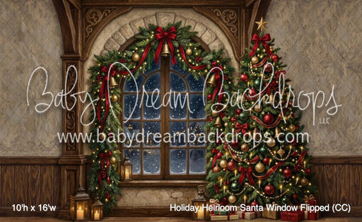 Holiday Heirloom Santa Window Flipped (CC)