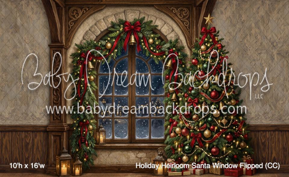 Holiday Heirloom Santa Window Flipped (CC)