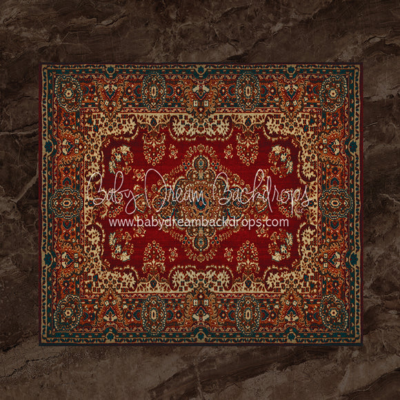 X Drop Holiday Rug (CC)