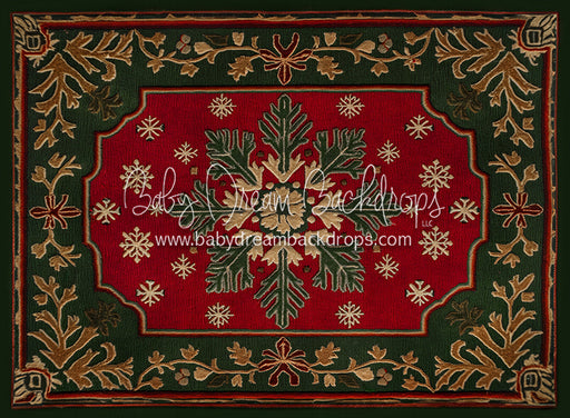 Holiday Snowflake Rug (CC)