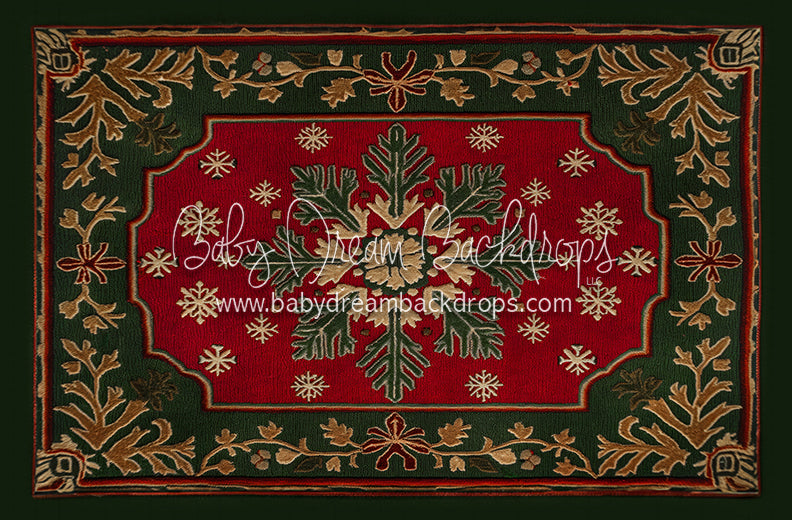 Holiday Snowflake Rug (CC)
