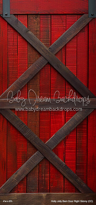 Holly Jolly Barn Door Right Skinny (CC)