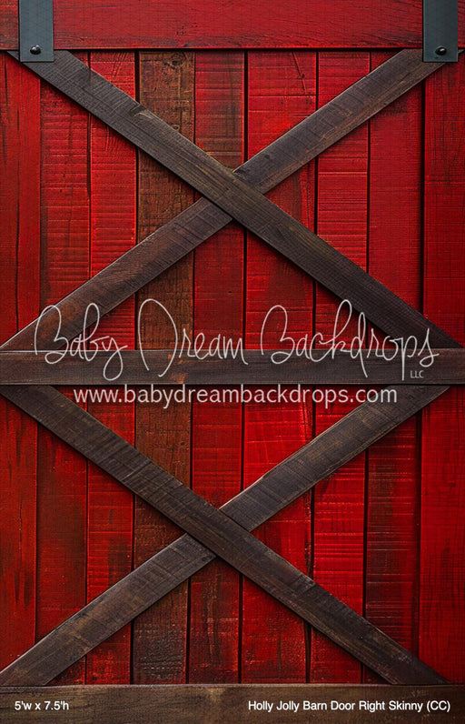 Holly Jolly Barn Door Right Skinny (CC)