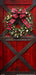 Holly Jolly Barn Door Wreath Left Skinny (CC)