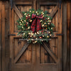 X Drop Holly Jolly Barn Doors Lights (JA)