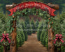 Holly Jolly Tree Farm Arch (JA)