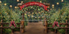 Holly Jolly Tree Farm Arch + Lights (JA)