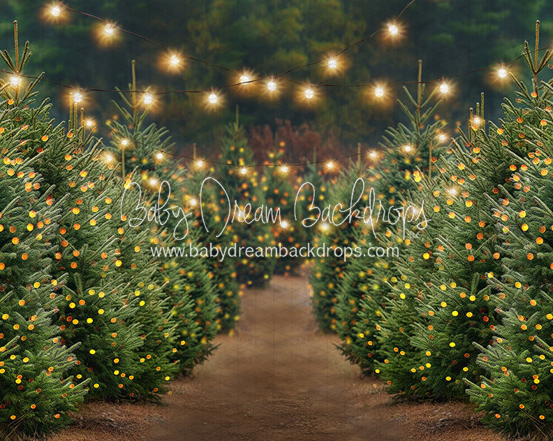 Holly Jolly Tree Farm + Lights (JA)