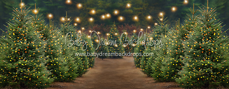 Holly Jolly Tree Farm + Lights (JA)