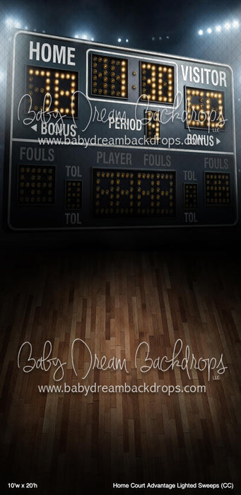 Home Court Advantage Lighted Sweeps (CC)