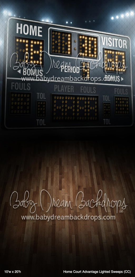 Home Court Advantage Lighted Sweeps (CC)