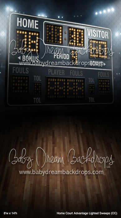 Home Court Advantage Lighted Sweeps (CC)