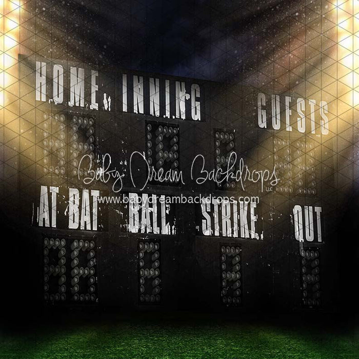 Home Field Advantage Baseball Black