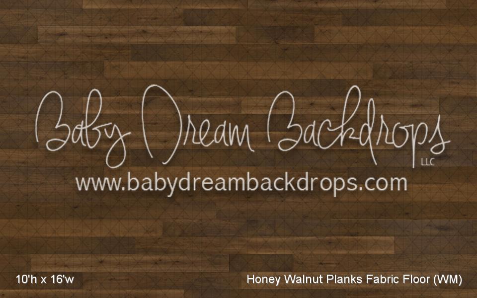 Honey Walnut Planks Fabric Floor (WM)